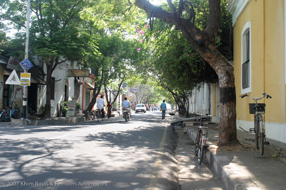 Pondicherry, the French part of town